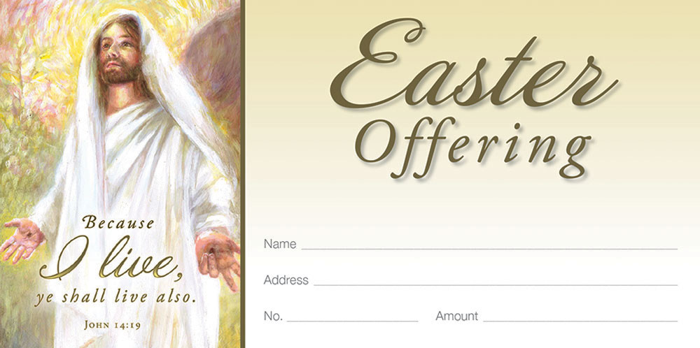 Offering Envelope - Easter -  (Pack of 100)