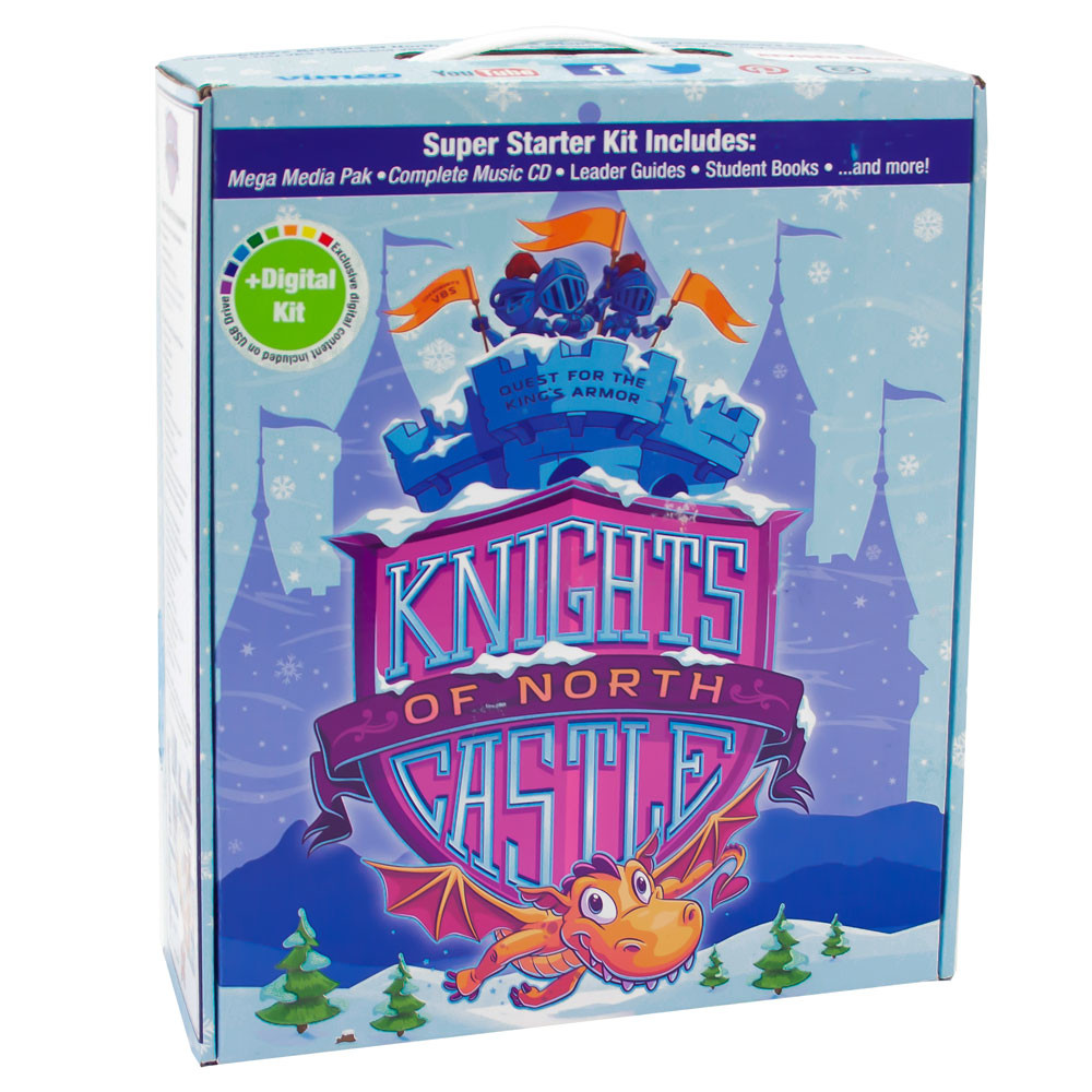 Super Starter Kit Plus Digital Knights of North Castle VBS 2020 by Cokesbury