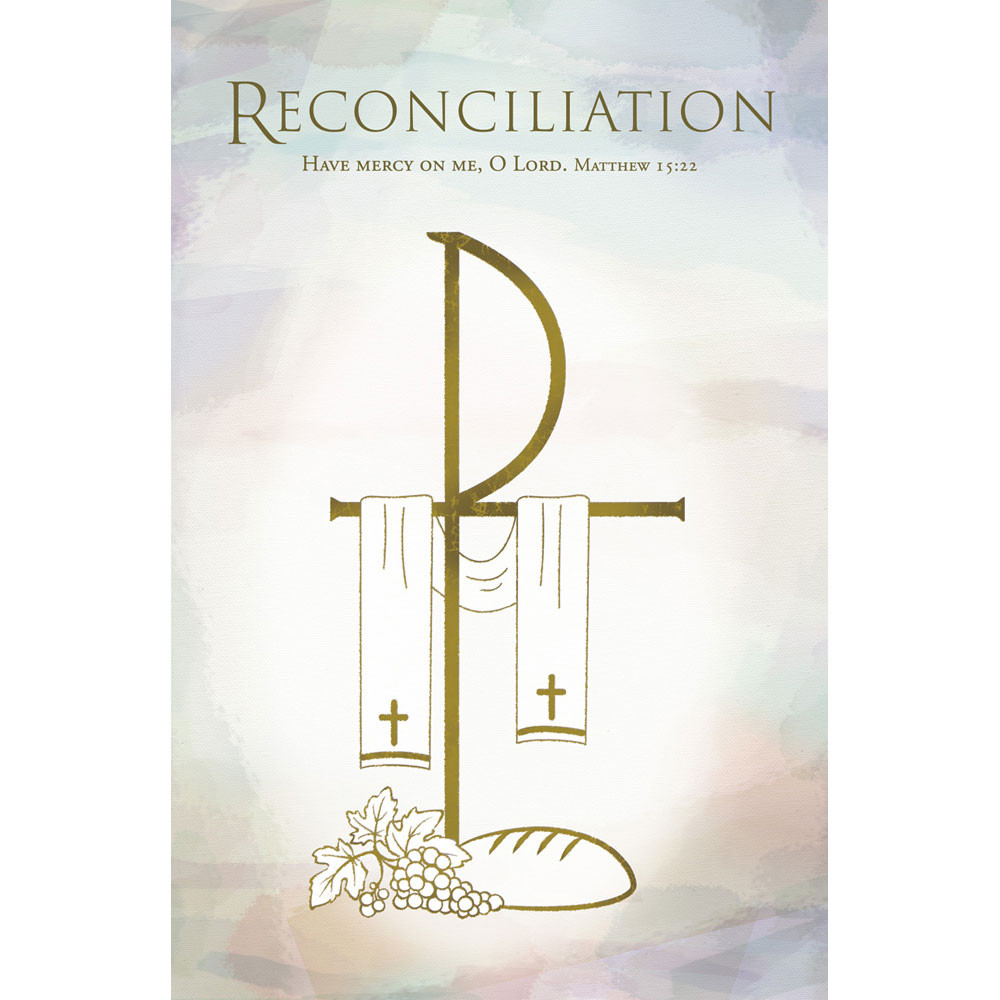 Church Bulletin - 11" - Reconciliation Set -  Matt. 15:22 - Pack of 100
