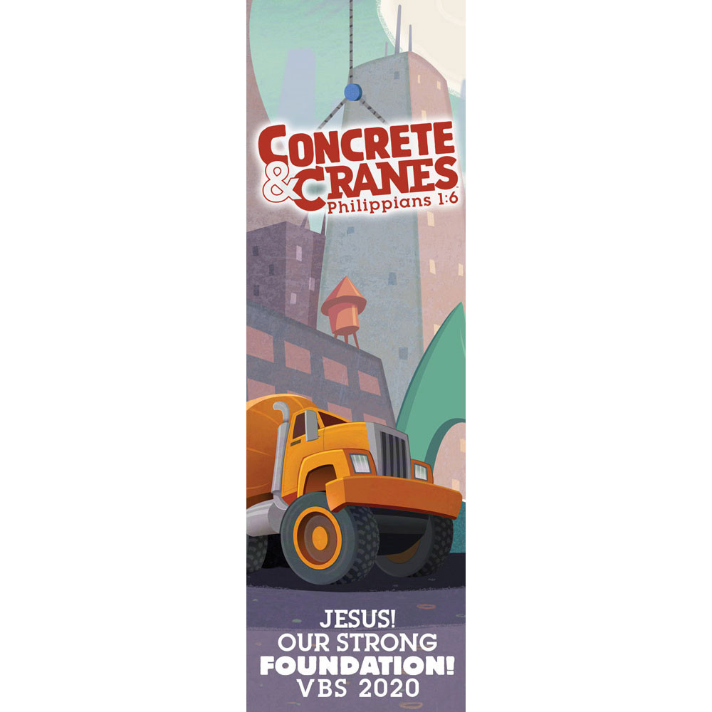 Bookmarks (Pack of 50) - Concrete & Cranes VBS 2020 by LifeWay