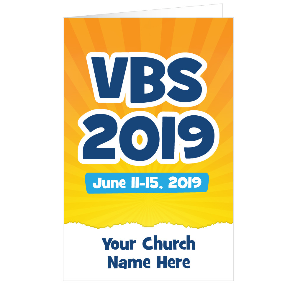 Customizable VBS Bulletins - Theme Neutral