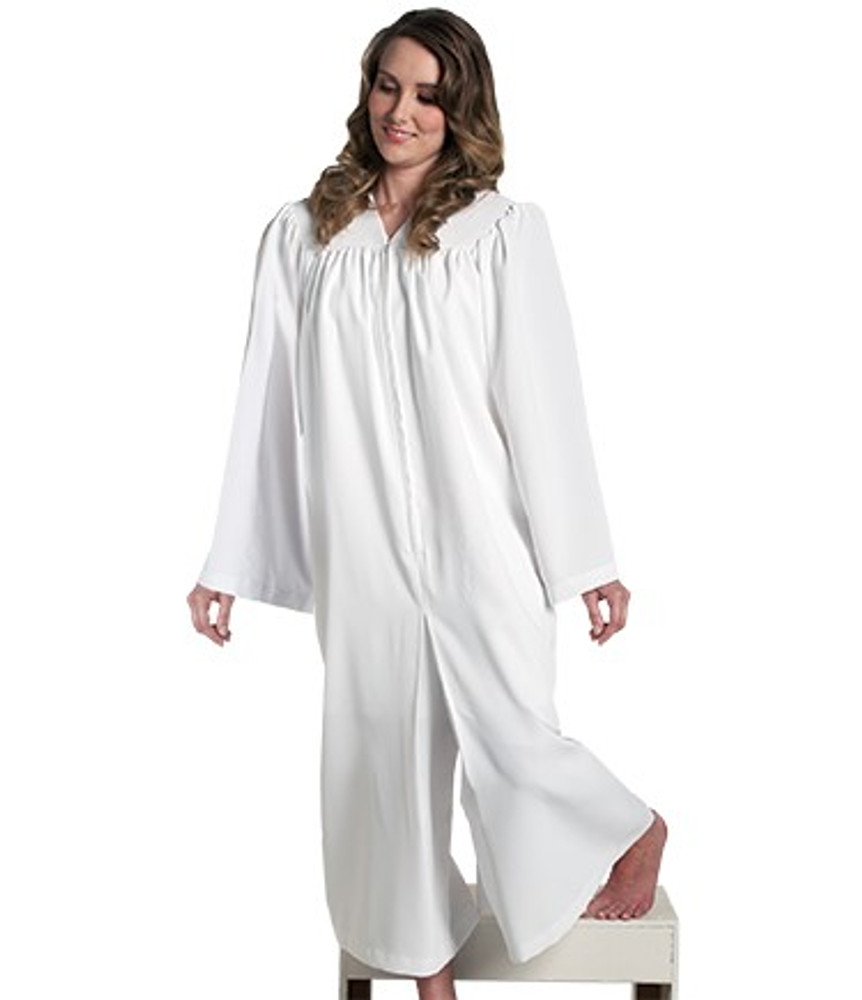 Culotte Baptismal Robe S14 - White Polyester
