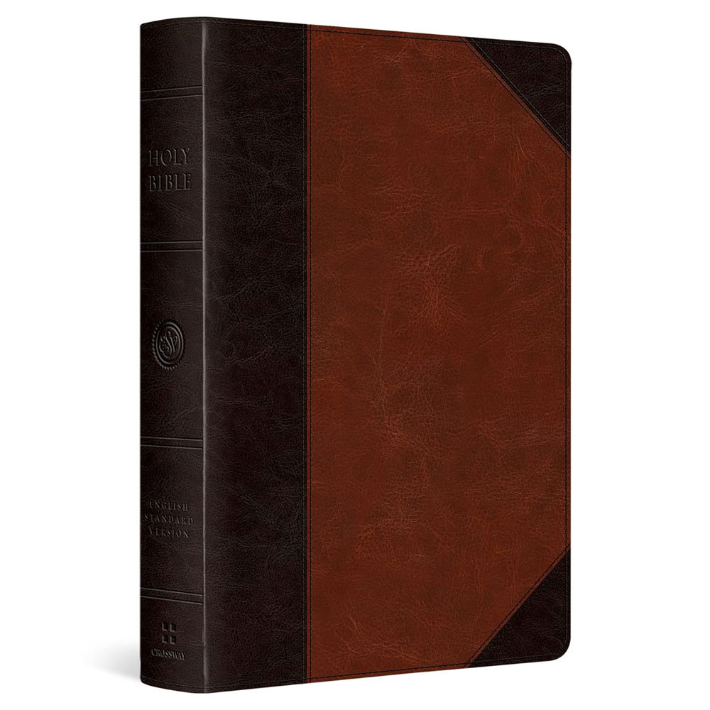ESV Reference Bible (TruTone, Brown/Cordovan, Portfolio Design) - Case of 12