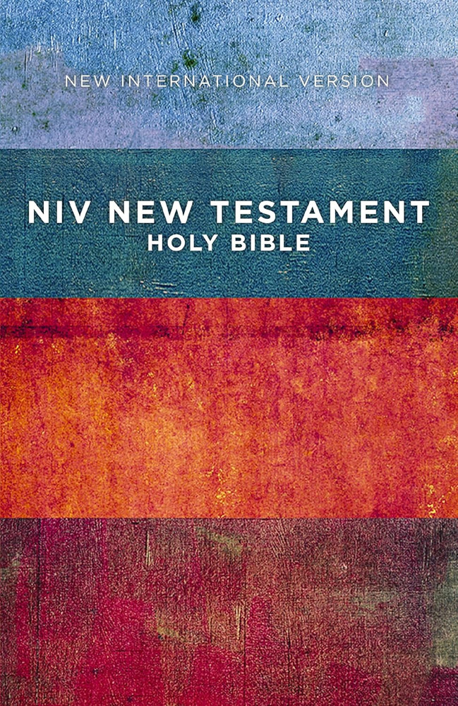 NIV Outreach New Testament (Paperback, Red/Blue Stripes) - Bulk Case of 64