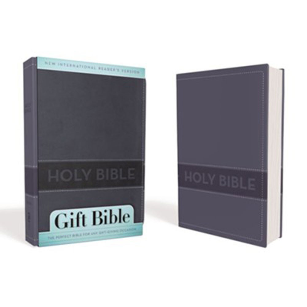 NIrV Gift Bible - Leathersoft - Blue (Case of 16)