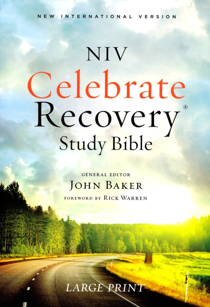 NIV Celebrate Recovery Study Bible - Large Print - Paperback (Case of 12)