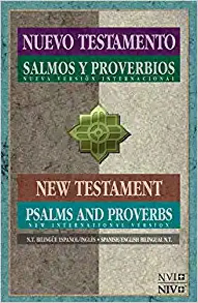 NVI/NIV Bilingual New Testament with Psalms & Proverbs (Case of 24)