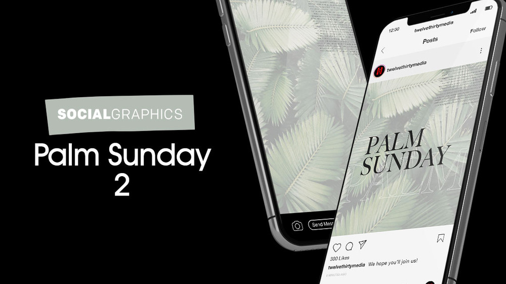 Palm Sunday 2: Social Graphics