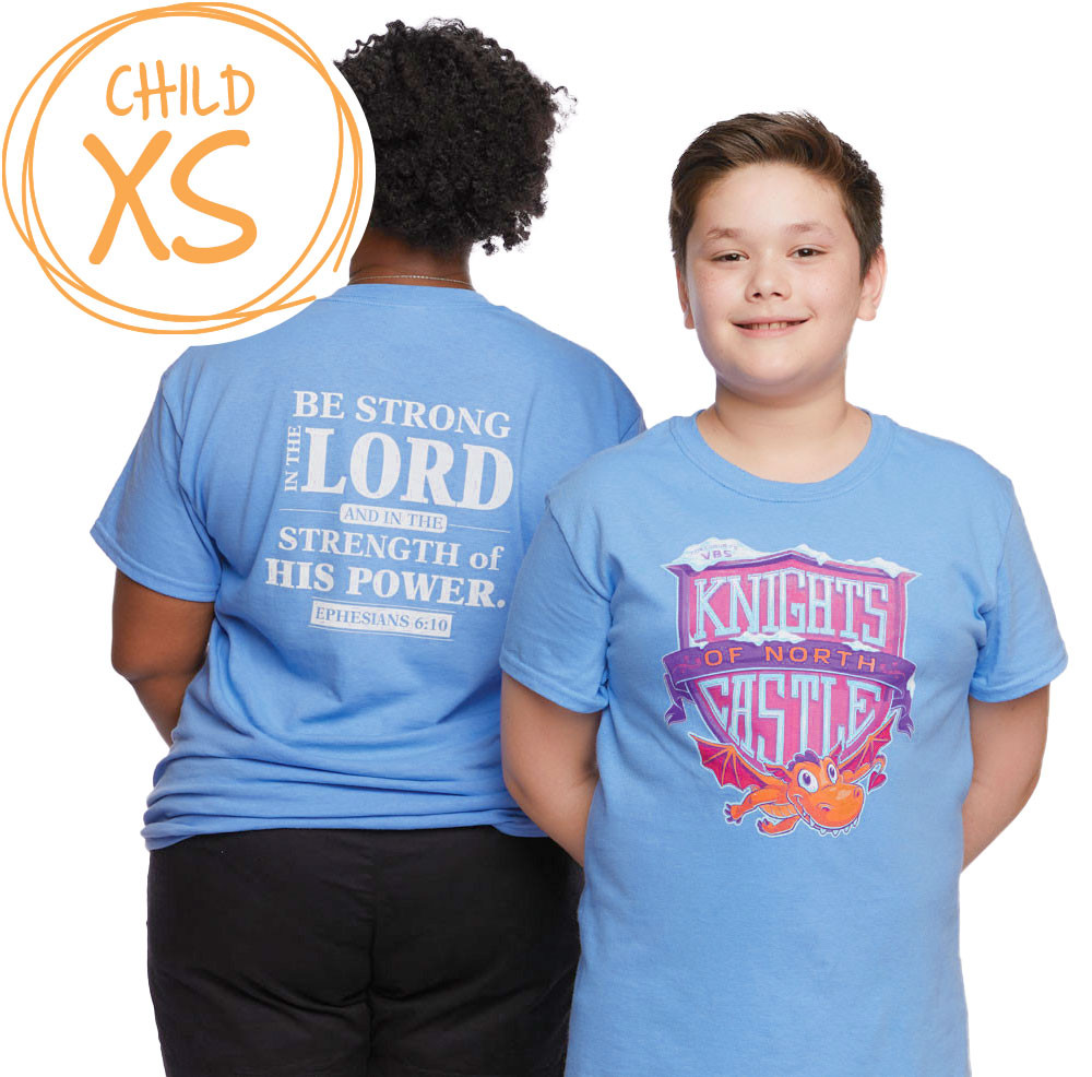 Child T-Shirt - Extra Small - Knights of North Castle VBS 2020 by Cokesbury