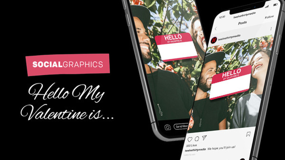 Hello My Valentine... Is Social Graphics