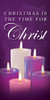 Church Banner - Christmas - Christmas Is The Time For Christ