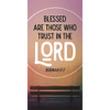 Church Banner - Messages of Hope - Jeremiah 17:7