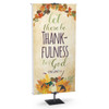 Church Banner - Fall & Thanksgiving - Ephesians 5:4