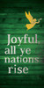 Church Banner - Christmas - Joy All Ye Nations Rise