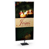 Church Banner - Christmas - Jesus Light Of The World