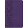 CSB Ultrathin Reference Bible, Value Edition, Purple LeatherTouch