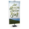 Church Banner - Christmas - Heaven and Nature Sing