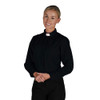 RJ Toomey - Women's Tab Collar Blouse - Long Sleeve