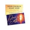 Customizable Christmas Invite Cards - Candlelight Glory - 2x3.5 Printed Size