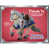 Postcard - Glad you came - 4 per Page - Pack of 40 - Keepers of the Kingdom VBS 2023