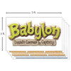 Giant Decorating Posters - Set of 6 - 3' x 5' - Babylon VBS 2023