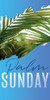 Church Banner - Palm Sunday - Blue Day Easter