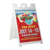 Deluxe A-Frame Sandwich Board Street Signs (24"x36") - Twists & Turns VBS - AFTNT003