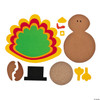 Turkey Coaster Craft Kit (Pack of 12)
