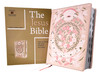 The Jesus Bible Artist Edition, ESV, Leathersoft, Peach Floral (Case of 10)