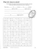 Christmas Scripture Word Search - Coloring Activity Book - Digital Download