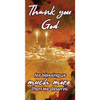 Church Banner - Thanksgiving - Fall - Thank You God - BFA233301