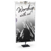 Church Banner - Praise and Worship - Worship With Us
