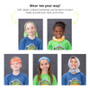 Tubular Bandana - Gray (Pack of 10) - Jungle Journey Answers VBS 2024