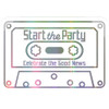Vinyl Sticker Set - Start the Party VBS 2024 by Orange