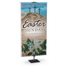 Church Banner - Easter - Wood and Stone Easter