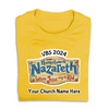 Easy Custom VBS T-Shirt - Full Color Design - Hometown Nazareth VBS - VNAZ044