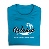 Easy Custom T-Shirt - Personalize in Real Time - Baptism - Washed - TBPT040