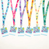 Lanyards and Waterproof Nametags - Green - Set of 12 - Make Waves VBS by Orange