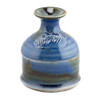 Ash Pyxis Blue - Handcrafted Stoneware