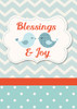 Congratulations Cards - Baby Blessings and Joy (Pack of 12)