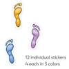 God Sightings Footprint Stickers - Pack of 5 (12 Stickers per Sheet) - Jerusalem Marketplace VBS by Group
