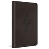 ESV Thinline Bible (TruTone, Charcoal, Celtic Cross Design, Red Letter) - Case of 16