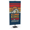 Easter Banner - Modern Heather Series - The King Is Alive