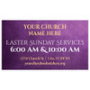 Customizable Easter Invite Cards - Jesus is Alive - 2x3.5 Printed Size