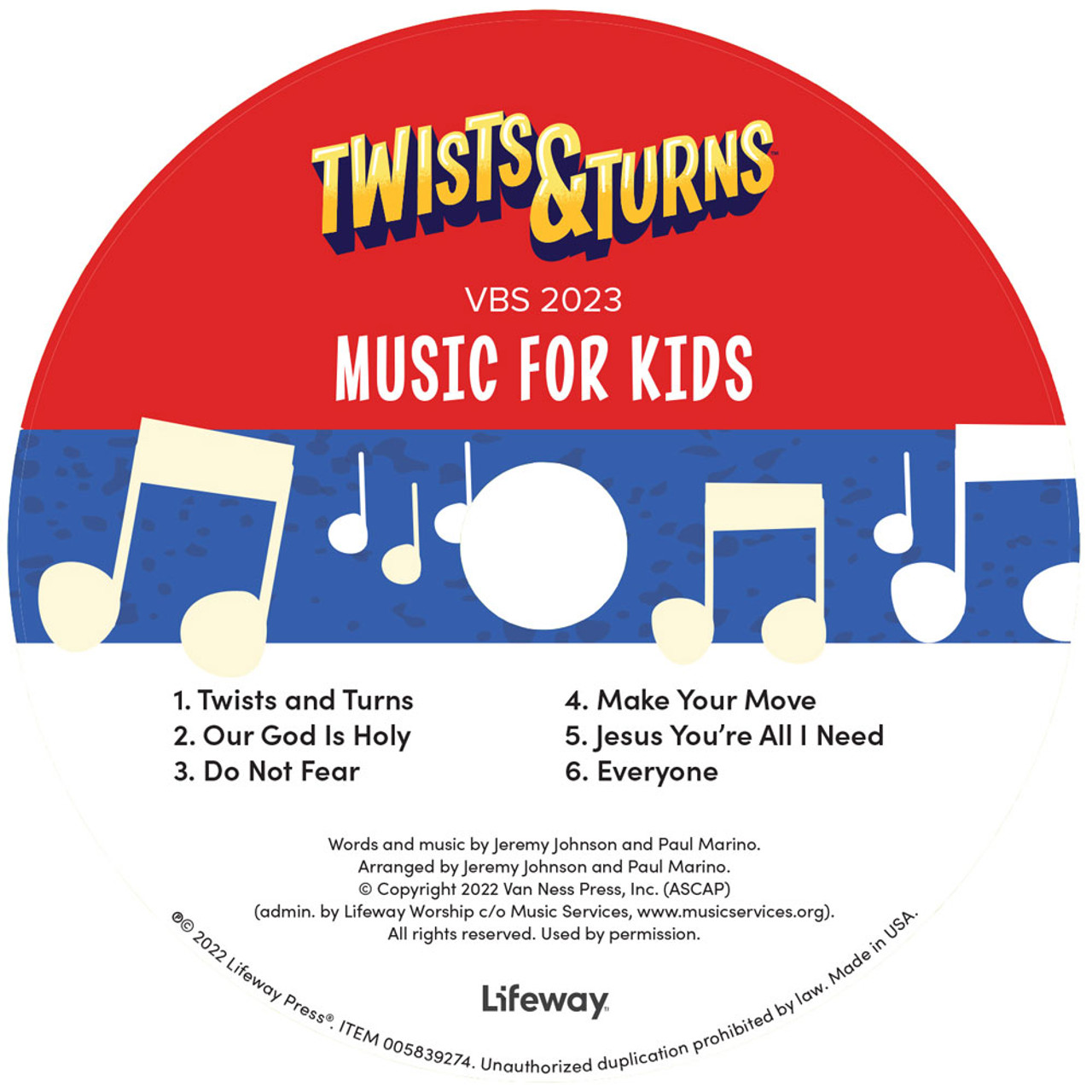 Theme T-Shirt - Youth L - Twists & Turns VBS 2023 by Lifeway