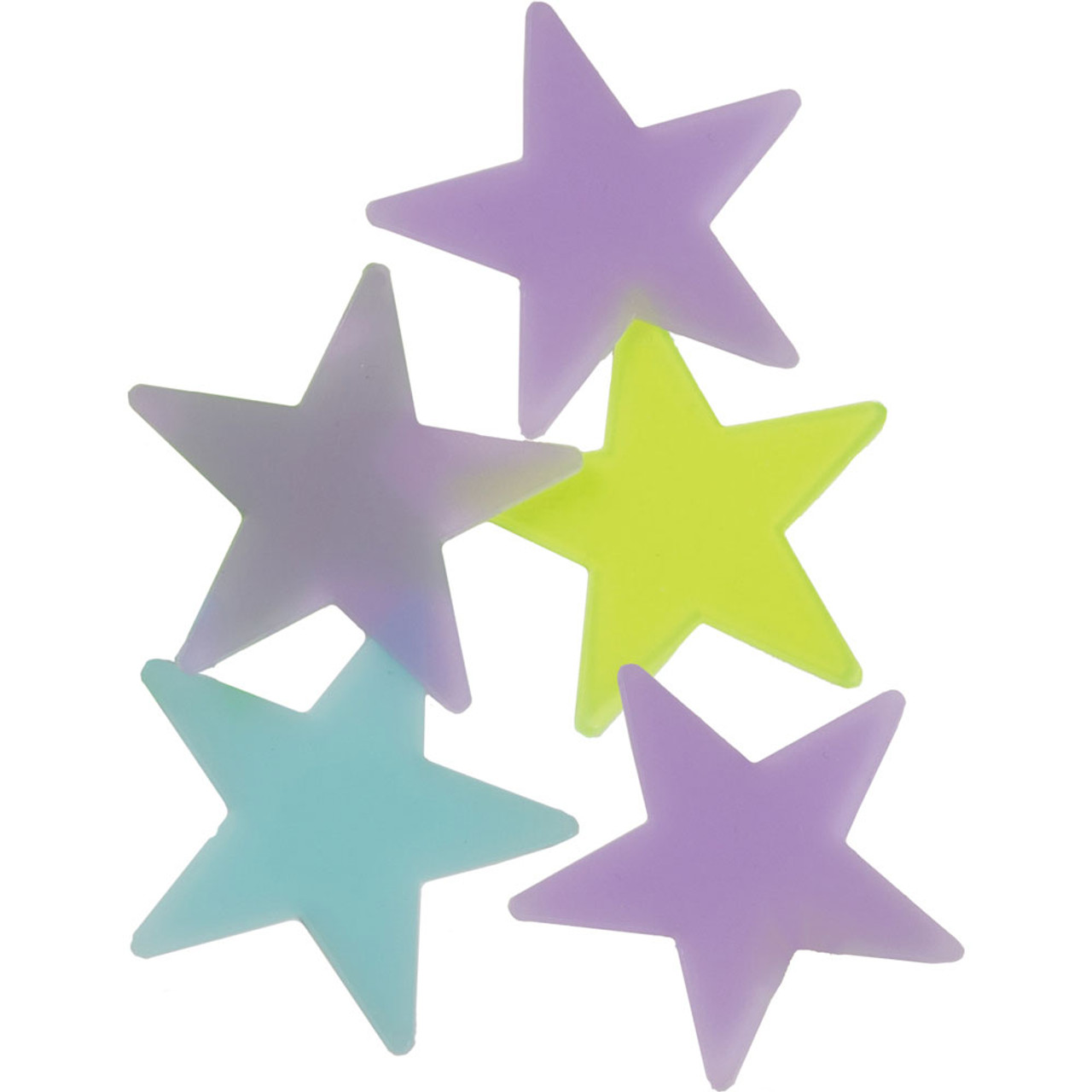 Glow in the Dark Star Foam Stickers