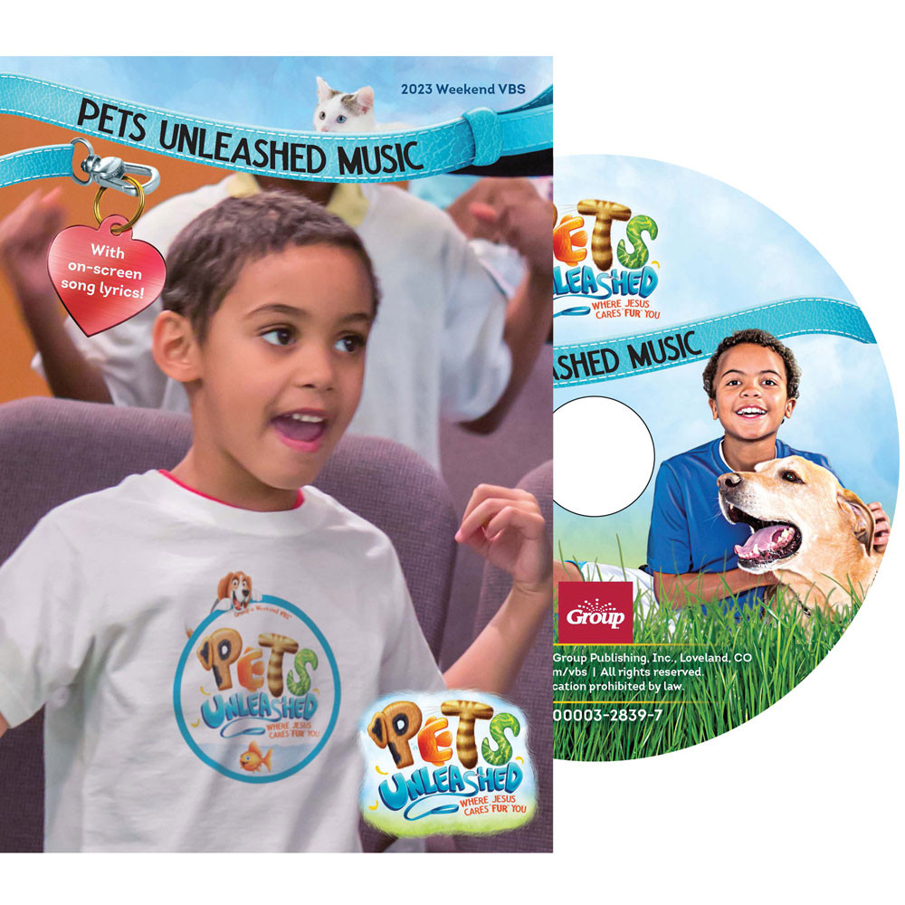 Music DVD - Pets Unleashed Weekend VBS 2023 Music DVD - Pets Unleashed Weekend VBS 2023