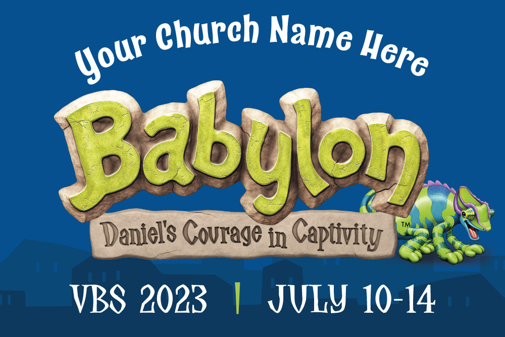 Custom VBS Postcards - Babylon VBS - PCBAL001
