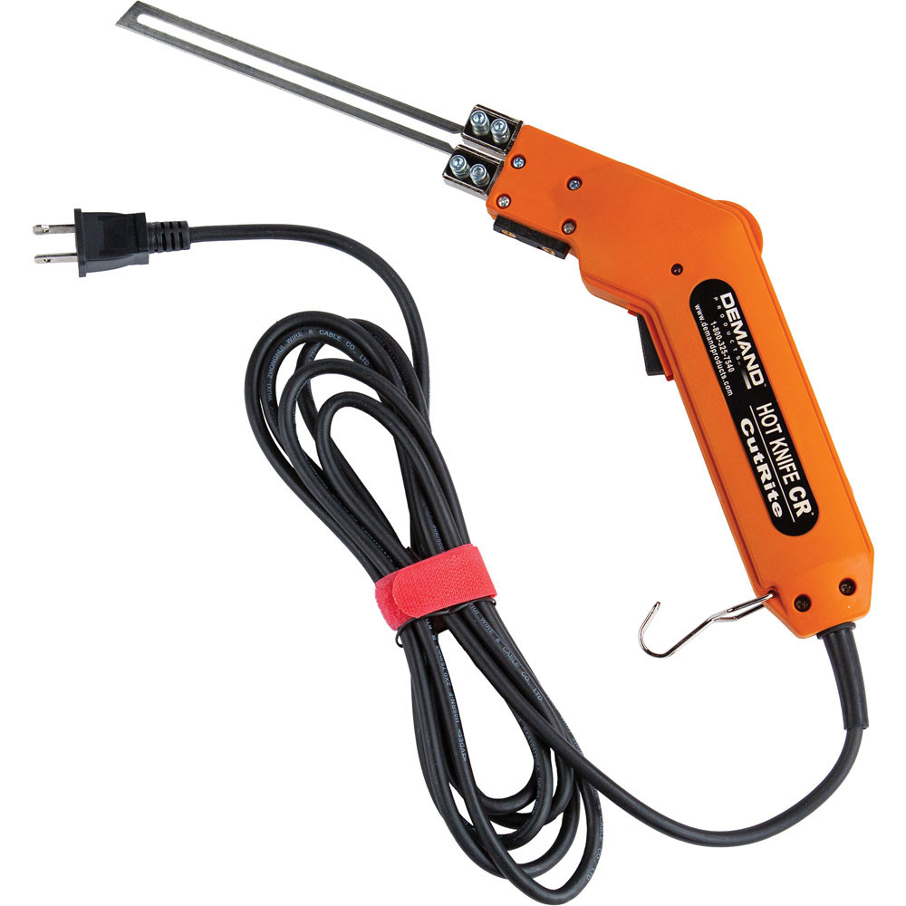 OL Premium Hot Knife with 2 Straight Blades - 190 Watts - Use to