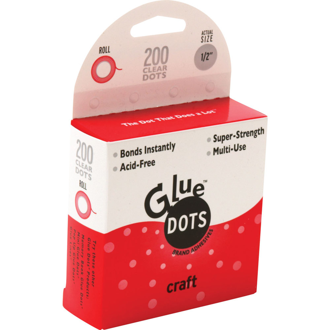 Glue Dots 1/2 in. (Pack of 200) - VBS
